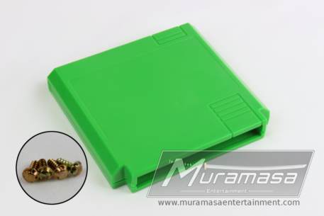 Famicom Cartridge Shell - Pipe Green