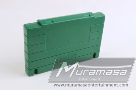 Super Nintendo Cartridge Shell - Dark Green - Image 2