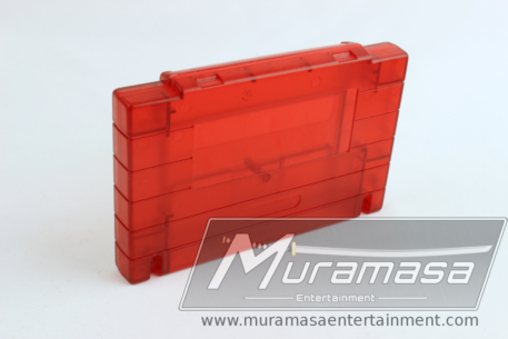Super Nintendo Cartridge Shell - Crystal Red - Image 2
