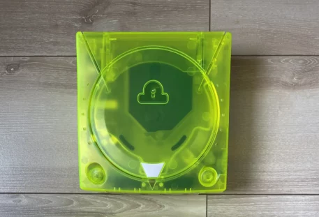Dreamcast Replacement Case - Crystal Extreme Green