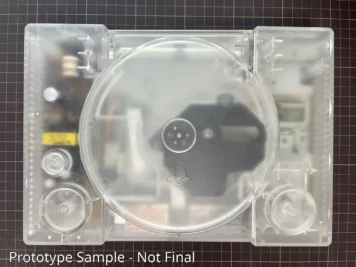 Playstation Replacement Shell – Translucent White