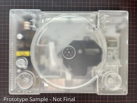 Playstation Replacement Shell – Translucent White