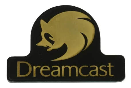 Dreamcast Gold Hedgehog on Black - Image 2