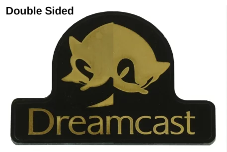 Dreamcast Gold Hedgehog on Black