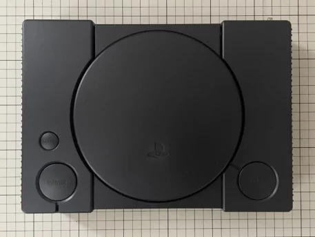 Playstation Replacement Shell - Opaque Black - Image 4