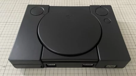 Playstation Replacement Shell - Opaque Black - Image 3