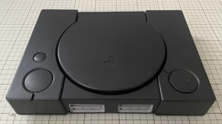 Playstation Replacement Shell - Opaque Black - Image 2
