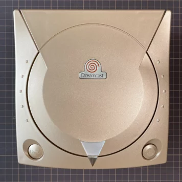 Dreamcast Replacement Case - Gold