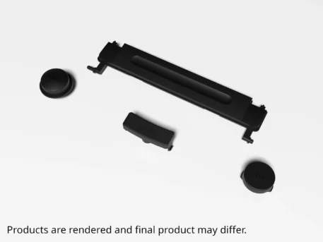 Saturn Button Set - Opaque Black