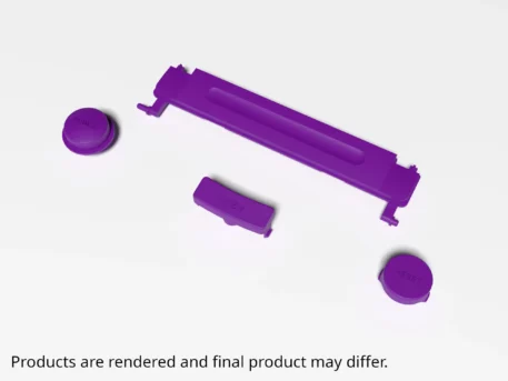 Saturn Button Set - Opaque Purple