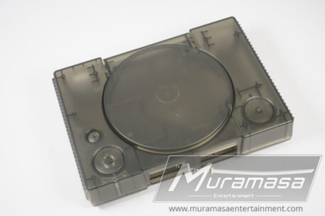 Playstation Replacement Shell - Translucent Light Smoke Black
