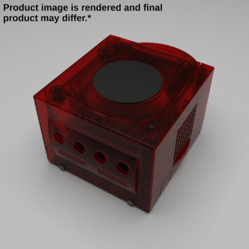 Gamecube Replacement Shell - Translucent Red