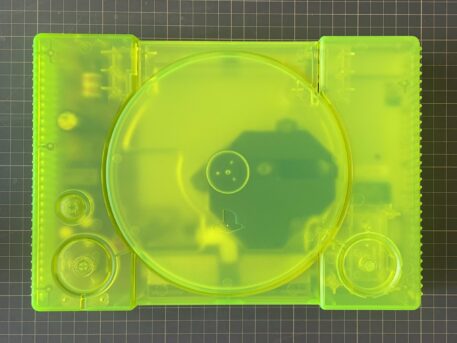 Playstation Replacement Shell - Translucent Extreme Green
