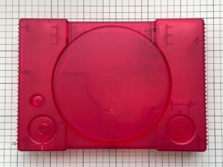 Playstation Replacement Shell - Translucent Red - Image 2