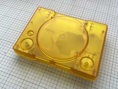 Playstation Replacement Shell - Translucent Yellow - Image 2