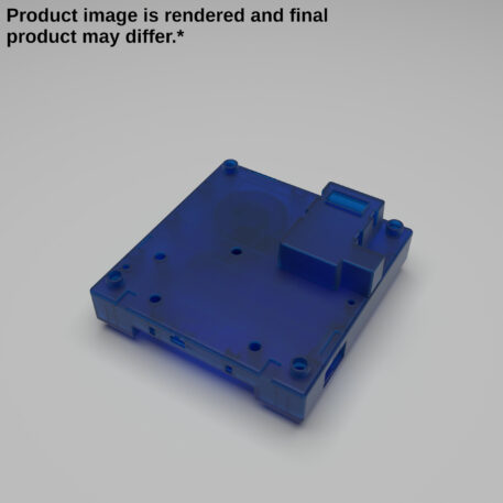 Gameboy Player Replacement Shell - Translucent Blue