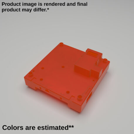 Gameboy Player Replacement Shell - Translucent Orange