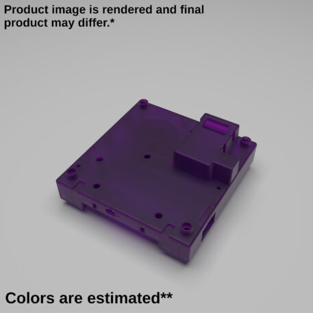 Gameboy Player Replacement Shell - Translucent Purple