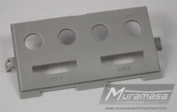 Gamecube Console Replacement Controller Plate - Opaque Gamecube Grey