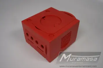 Gamecube Replacement Shell - Opaque Char Red