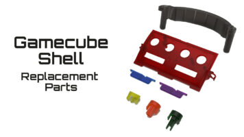 Gamecube Replacement Shell Parts