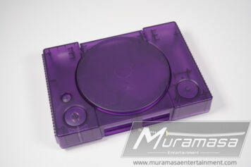 Playstation Replacement Shell - Translucent Purple