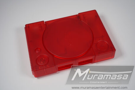 Playstation Replacement Shell - Translucent Red