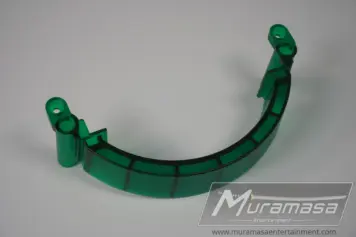Gamecube Console Replacement Handle - Translucent Emerald Green