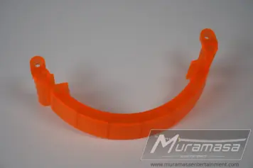 Gamecube Console Replacement Handle - Translucent Orange