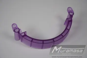 Gamecube Console Replacement Handle - Translucent Purple