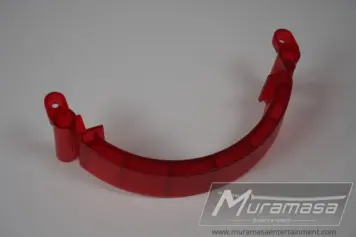 Gamecube Console Replacement Handle - Translucent Red