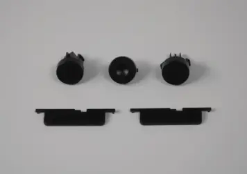 Gamecube Console Replacement Buttons - Opaque Black