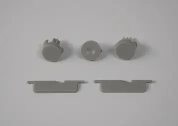 Gamecube Console Replacement Buttons - Opaque Gamecube Grey