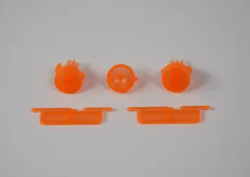 Gamecube Console Replacement Buttons - Translucent Orange