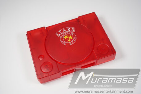 Playstation Replacement Shell - STARS Translucent Red