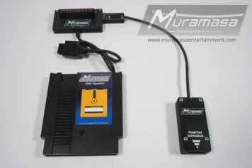 Muramasa Disk System Cartridge and NES Expansion Bridge