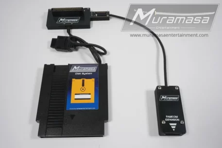 Muramasa Disk System Cartridge and NES Expansion Bridge