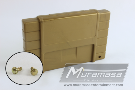 Super Nintendo Cartridge Shell - Gold